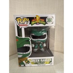Funko POP! Television Power Rangers Green Ranger #360 Vinyl Figure DAMAGED BOX‎